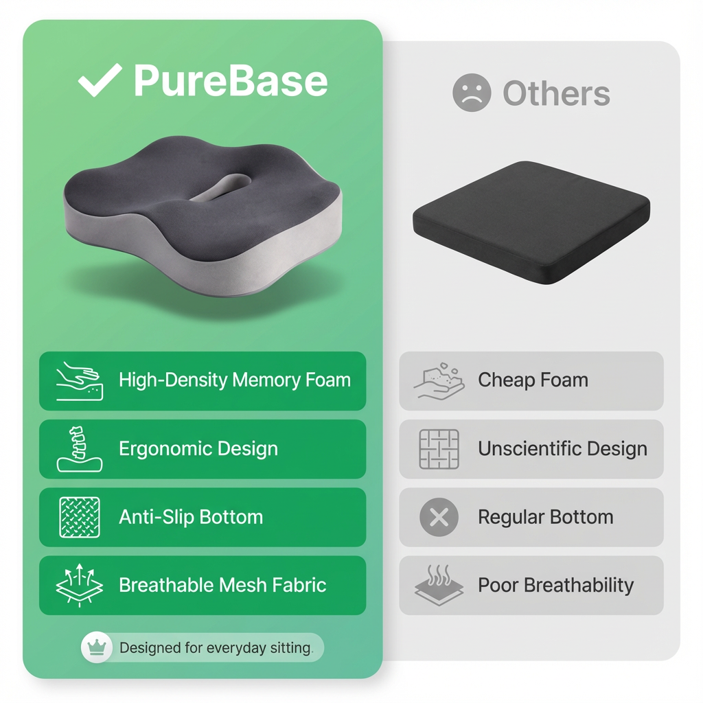 Ergonomic Seat Cushion