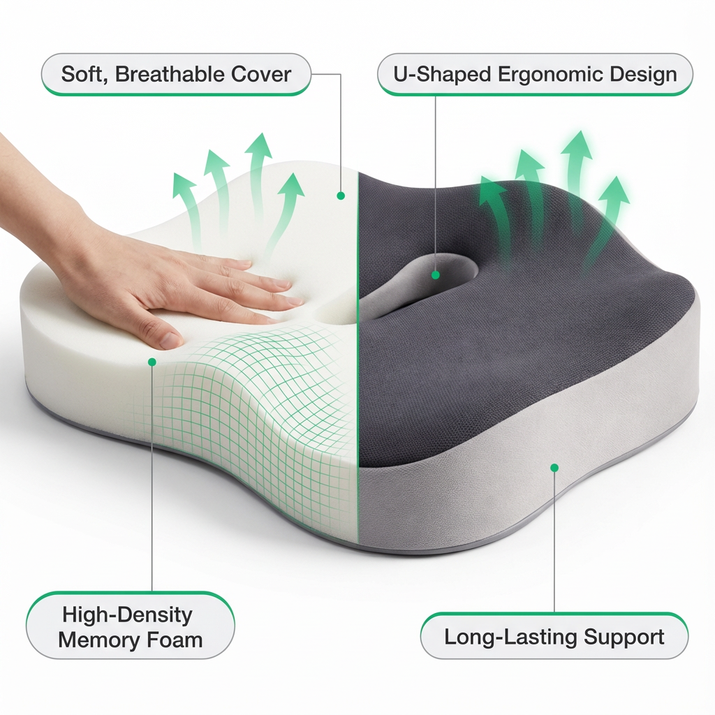 Ergonomic Seat Cushion